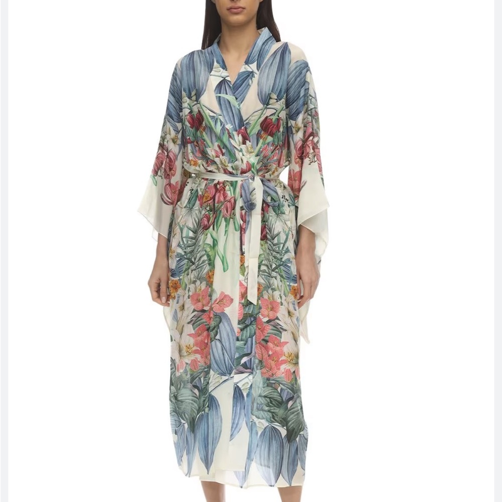 Carolina K Samantha Kimono in sacred garden NWT